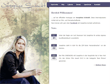 Tablet Screenshot of josephine-schmidt.de